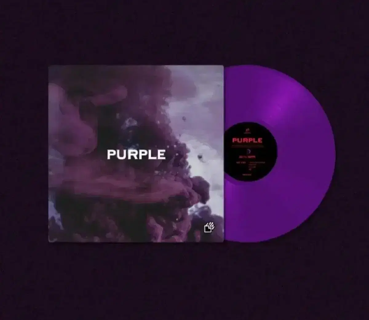 터치드 purple lp 초판